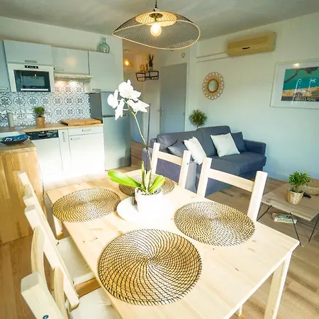 Appart' Cocooning A 100m De La Mer - Mar I Munt Apartment